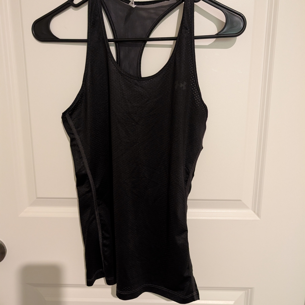 Under Armour Jet Black Athletic Tank